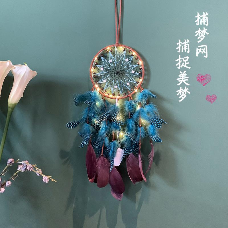 

Новый ретро кулон «Ловец снов» новый перо «Ловец снов» колокольчики украшение дома Upgrade Luxury-0102