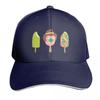Aussie Ice Creams Baseball Cap Golf Hat Genuine Unique Hats Luxury Women Cap Thermal Visor Womens Golf Clothing Unisexs