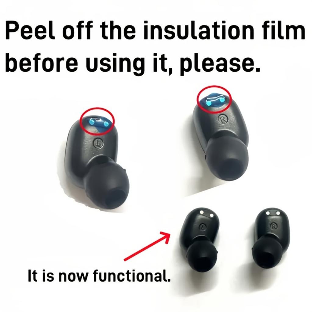 אוזניות אלחוטיות חדשות עם איכות צליל גבוהה, עיצוב נוח בתוך האוזן + מסך מגע LED, מתאימות לטלפונים ניידים, ספורט סוחף