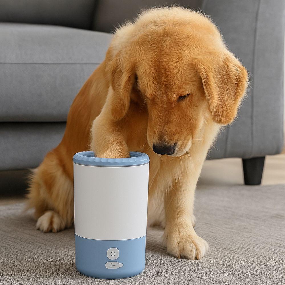 Low Noise Pet Paw Washer Quick Clean Electric Pet Paw Cleaner  for Cats and Dogs