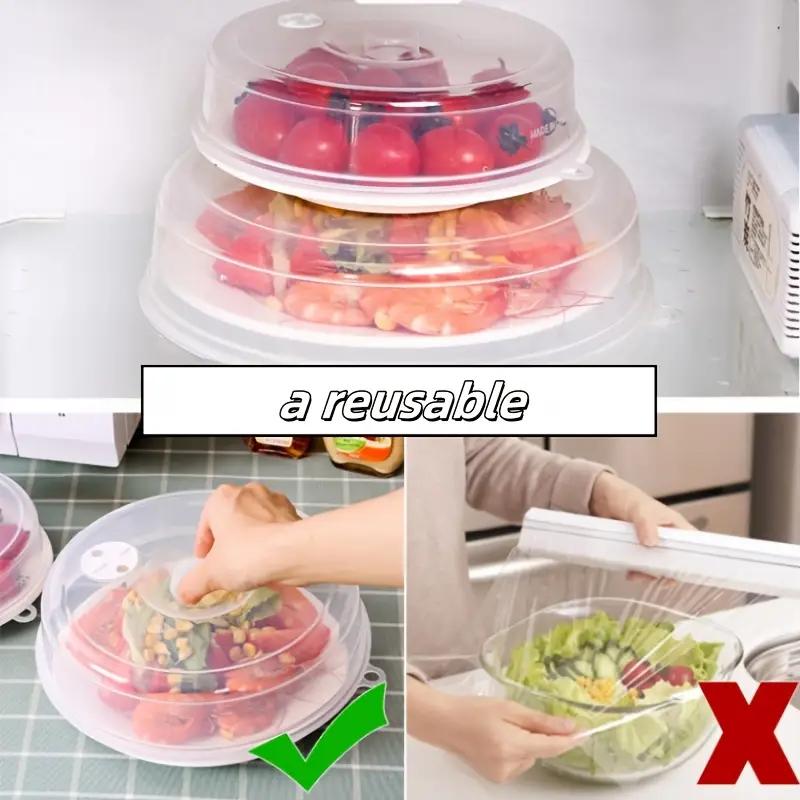 Reusable Food Packaging Cover Silicone Food Fresh-Keep Sealing Cap Vacuum Stretch Silicone Lids Kitchen Silicone Cover Microwave Bowl Splatter Cover