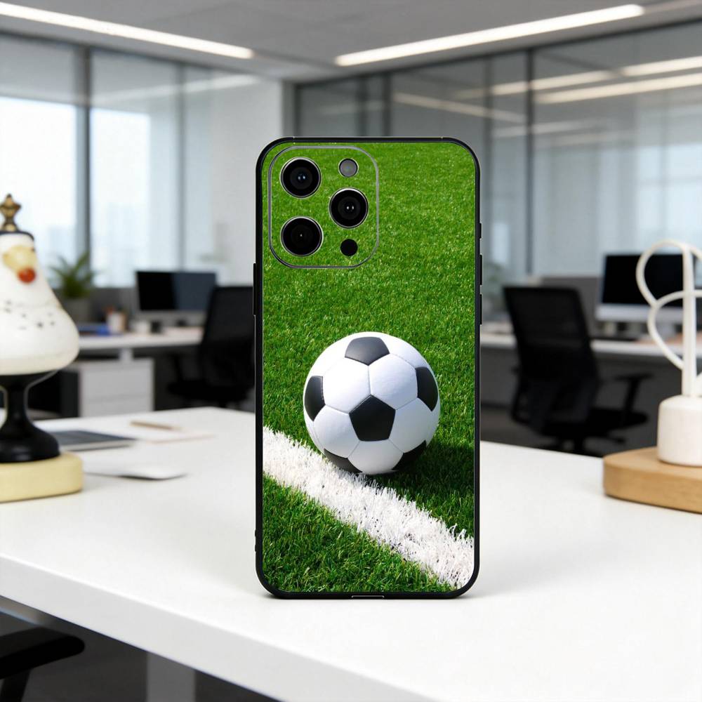 F-Football and G-Green P-Pitch Phone Case Silicone Soft For IPhone 17 16 15 14 13 12 11 X XR Plus Pro Max Plus