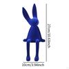 Figurine Iepuraș pentru Expunere Sculptură Animal Raft Birou