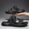 Summer New Two Wear Cool Slippers Korean Version of Fashion Casual Men's Sandals Wear Large Size Versatile Trend Men's Drag