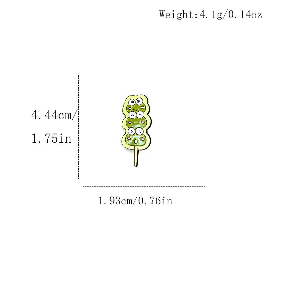 Cartoon Sanrio Tanghulu Brooch: Cute Cinnamoroll & Kuromi Badge