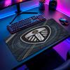 Leeds United Football Pattern Mouse Pad Non?Slip Rubber Base Gaming Mousepad For Desk Office Home