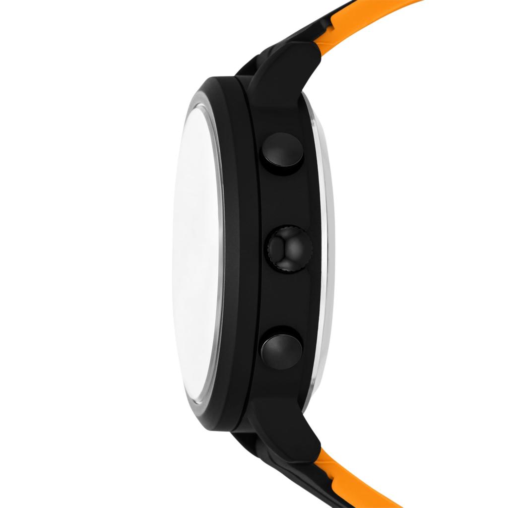 Skechers Lawndale Black Silicone SR5266 Men's Analog-Digital Watch,