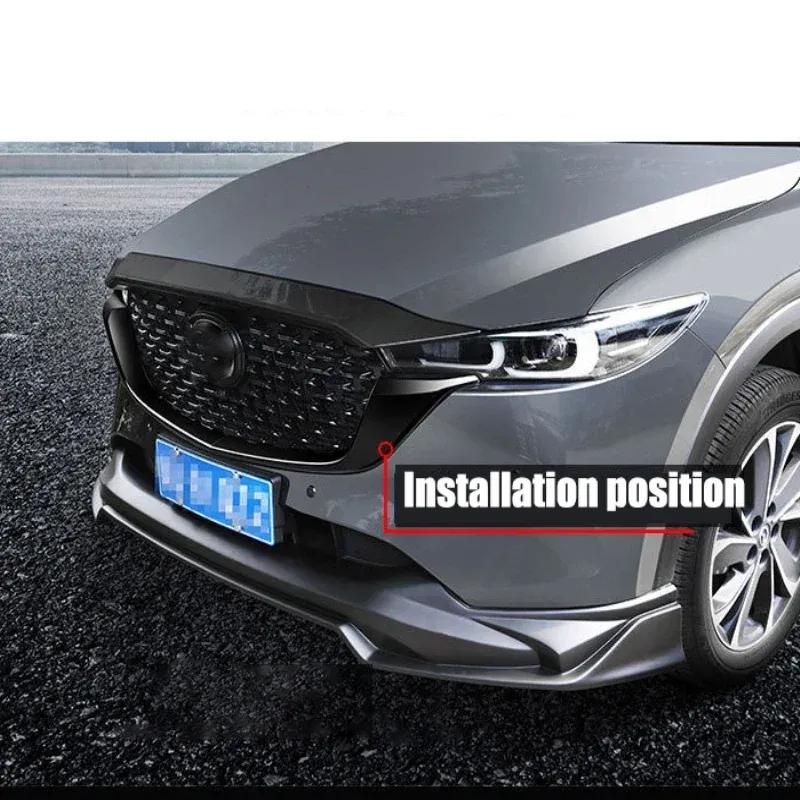 For Mazda CX-5 CX5 ABS Black Front Bumper Grid mesh Grill Grille Hoods Part Car front Body Cover Racing Engine Trim