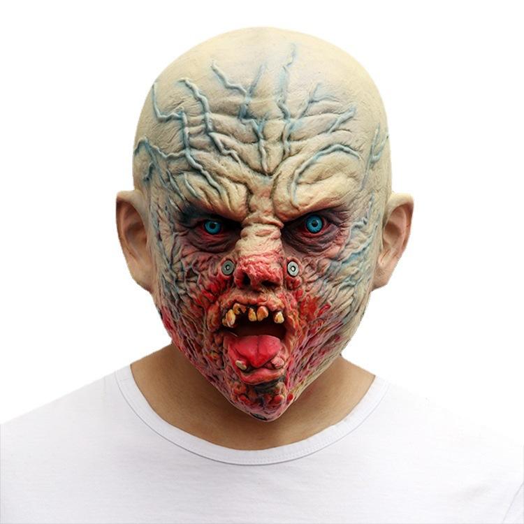 New Halloween mask, creative costume mask, face-changing performance latex headgear