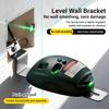 360 Degree Rotating Lasers Level Holder With Fluorescent Night Bubble And Tool Less Wall Mounting For Easy Installation