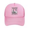 Wanted Poster Classic Western  Style Dead or Alive Reward Design Mesh Baseball Cap