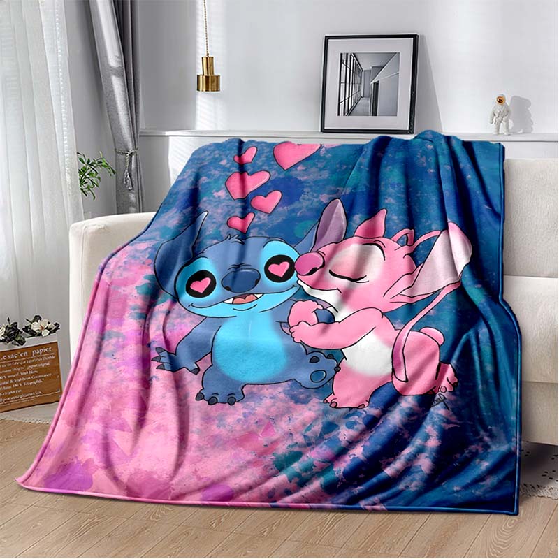 3D Classic Cartoon Blanket Theme Flannel Blanket for Couch Bed Living Room Sofa, Decorative Pattern Super Soft Cozy, Great Gifts