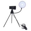 10‑level LED Selfie Ring Makeup Light with Tripod for Live Video Mobile Phone Photography