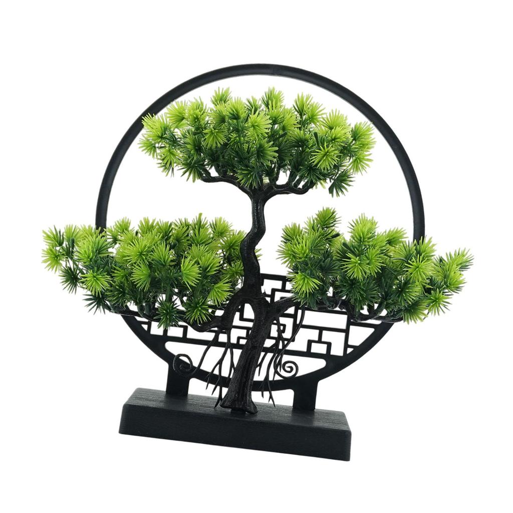 Artificial Bonsai Plant, Decoration Made of PP, No Light Required, Suitable for Office,