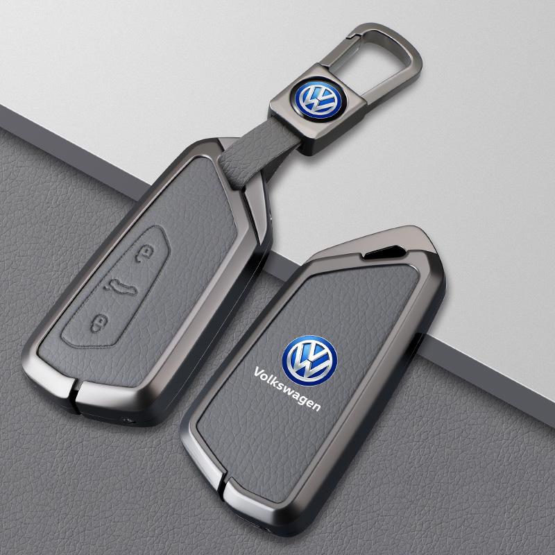3/5 Button Zinc Alloy Car Remote Key Case Cover Protector Holder Shell Fob For VW Golf 8 ID4 Cupra Formentor Tarraco Mk7 Gti Mk8 pdsh9