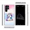 Cute Unicorn Baby Cases Phone Case for Samsung Galaxy S26 Ultra S25 Edge S24 S23 FE S21 Plus S20 S22 Cover TPU Capa Shell Shockp