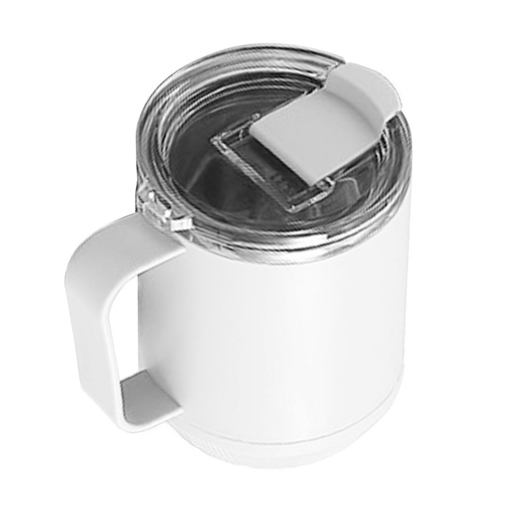 Kaffeebecher 460ml 304 Edelstahl-Innenfutter Auslaufsicher Elegant Tragbarer Becher für Outdoor-Aktivitäten
