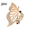 Anti-rust Brooch Zinc Alloy Pin Butterfly Shape Lapel Badge