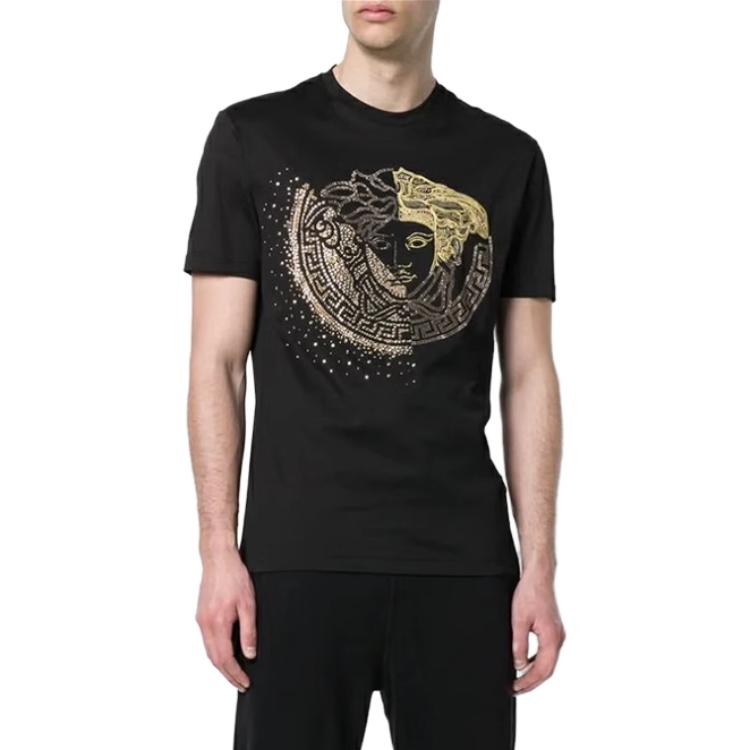 VERSACE SS23 T Shirt Men's Black A75049-A201952-A92Y