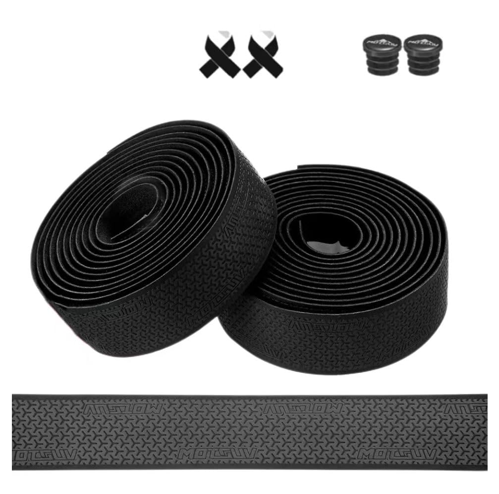 

Набор велосипедных ремней RuiMuQing и дорожный EVA с хвостовым концом Легкий амортизирующий износостойкий руль Велосипедный ремень (Лево право), Велосипед, + ПУ, Заглушки, Лента, Установка, чёрный