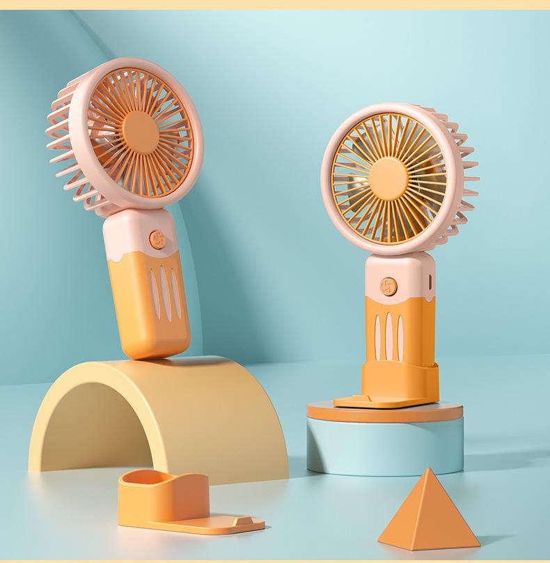 

Rechargeable Mini Handheld Fan for Students and Outdoor Use USB Cable