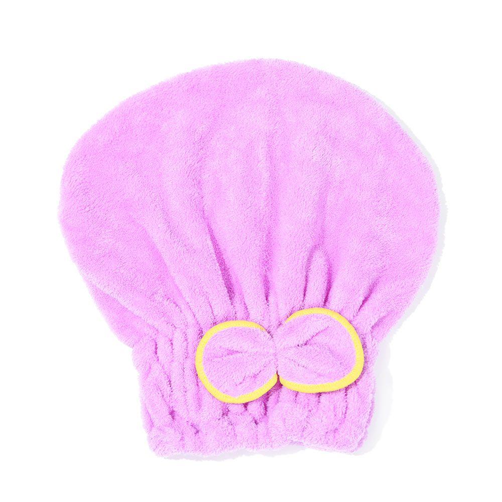 Microfiber Breathability Quickly Dry Hair Hat Hair Towel Cap Bowknot Wrap Quick Drying