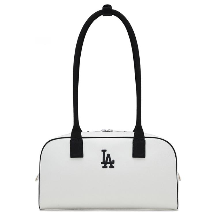 New MLB Polyester Handbag Shoulder Bag Regular Unisex Dark Cream 3ABQL054N-07CRD