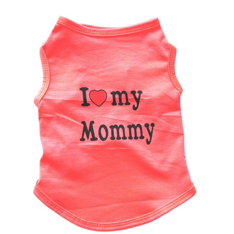 Dog Spring T-shirt Indoor Outdoor Use Clothes Sweatshirt Outfit Summer