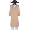 2023 Napoleon Cosplay Costume Retro Medieval Court Vintage Polyester Red Coat Hat For Halloween