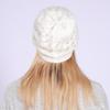 Autumn and Winter Warm Knitted Ear Protection Pile Up Hats Single Layer Women's Hats