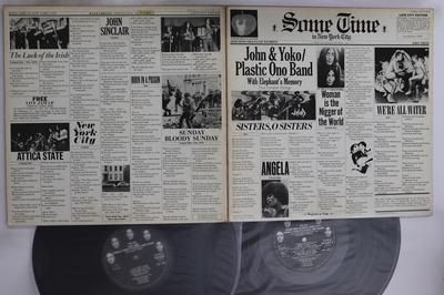 LP Record JOHN LENNON, YOKO ONO, PLASTIC ONO  - Some Time In New York City EAP9304950 APPLE 1972 Japan Rock Used