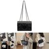Elegant Fashionable Small Square Crossbody Bag For Women In Black And White With Trendy Street Style