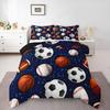Erosebridal Sun and Moon Comforter Set Queen,Black and White Bedding Set for Kids Boys Girls,Psychedelic Tree of Life Down Comforter,Galaxy