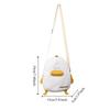 Korean Style Funny Chick Crossbody Bag Canvas Cute Handbag Creative Small Messenger Bag  Women