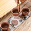 Pabei Square Pine Wood Coaster Set
