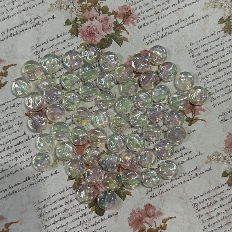 Yu Kang Shimmering Mermaid Baroque Loose Acrylic Beads for DIY Jewelry