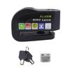 090E Aluminum Security Anti-theft Lock Disc Brake Lock Alarm Waterproof Brake Lock Motorcycle Wheel Disc Lock Bike Wheel Lock