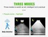 Waterproof Solar LED Street & Courtyard Light with Motion Sensor