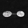 50 Set Clear KAM Resin Snap Buttons Plastic Snaps Fasteners Press Studs Size 16 T3 Caps