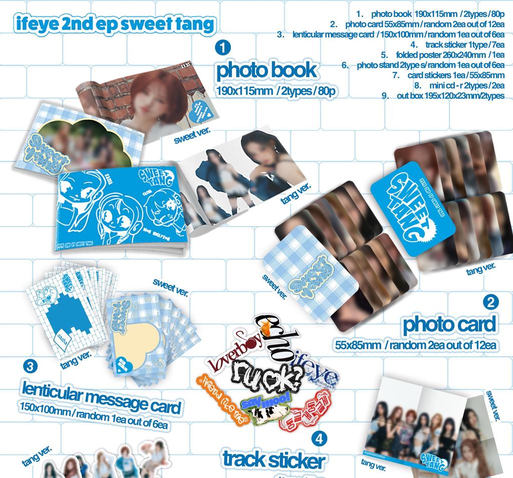 (Photobook Ver.) Ifeye [Sweet Tang] 2nd EP ALBUM