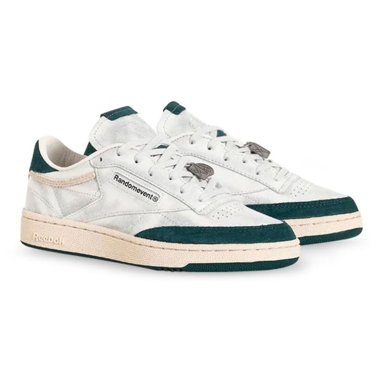 Reebok Travel In Trouble Classic Retro Casual Low-Top Sneakers Unisex sneakers White Green GX9064