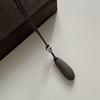 Elegant Water Drop Pendant Necklace - Minimalist, Light Luxury Clavicle Chain for Women