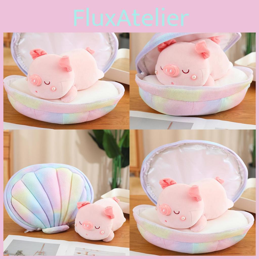 Adorable Plush Shell Pig Toy Soft And Colorful Pearl Pig For Girls Gift Cute Stuffed Animal
