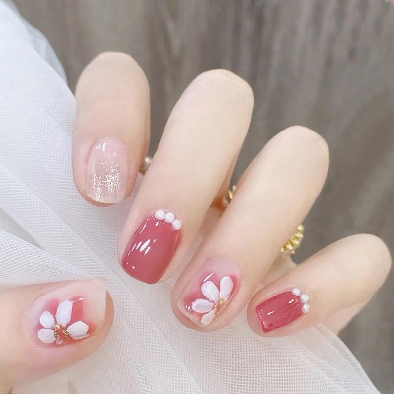 Nail Handmade Wear Fashion Casual Simple Exquisite Classic Nail Style Patch