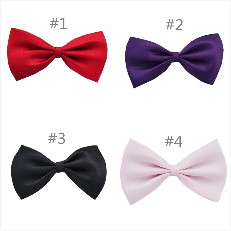Brand New Fashion Baby Boy Kid Child Infant Solid Color Wedding Tuxedo Multicolor Bowties Bow Tie Neckwear Brand New