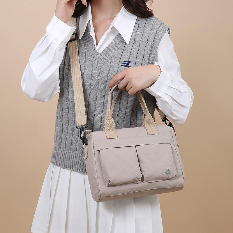 Fashion Handbags Women High Quality Waterproof Oxford Shoulder Bags Designer Small Commuter Bag Ladies Simple Shopping Hand Bag