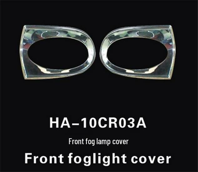 Outai Nebelscheinwerferrahmen vorne für Honda CRV (2007-2011) - Dekorative Abdeckung für Nebelscheinwerfer-Modifikation.