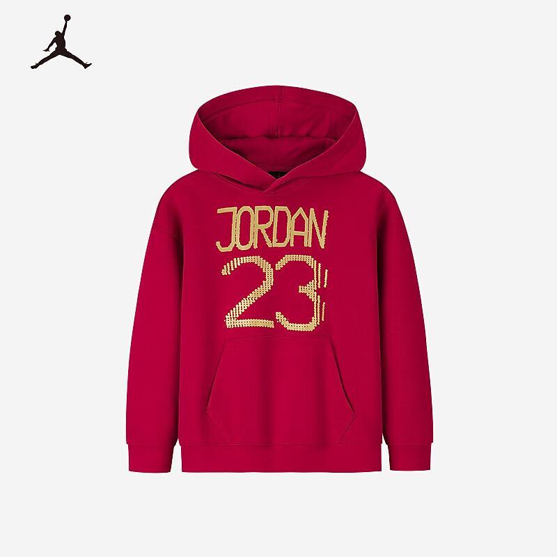 Jordan Boys  23 Hooded Sweatshirt L
