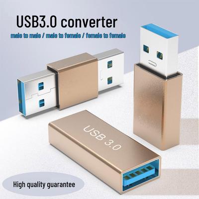 Cavo di Estensione Doppio USB 3.0 Femmina-Maschio e Convertitore di Ricarica Femmina-Femmina
