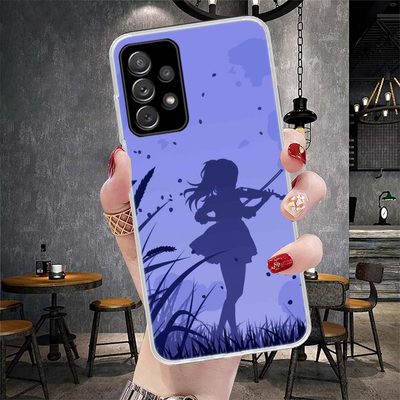Music Violin Phone Case For Samsung Galaxy A13 A14 A15 A16 A17 A53 A54 A55 A56 A57 A33 A34 A35 A36 A37 A23 A24 A25 A26 Galaxy A1